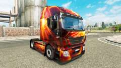 Fogo a pele do Efeito para a Iveco unidade de tracionamento para Euro Truck Simulator 2