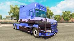 Euro Trans pele para a Scania T caminhão para Euro Truck Simulator 2