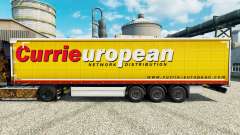 Pele Caril Europeia reboques para Euro Truck Simulator 2
