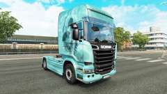 Crânio pele para caminhão Scania para Euro Truck Simulator 2