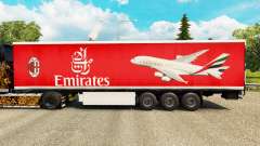 A Emirates Airlines pele para reboques para Euro Truck Simulator 2