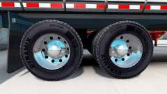 Cromado rodas de semi-reboques para American Truck Simulator