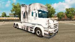 Piratas pele para caminhão Scania T para Euro Truck Simulator 2
