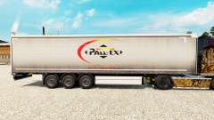 Pele Pall-Ex cortina semi-reboque para Euro Truck Simulator 2