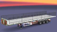 Semi-chão, com o peso do elemento de ponte para Euro Truck Simulator 2