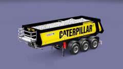 Semi-reboque basculante Schmitz Caterpillar para Euro Truck Simulator 2