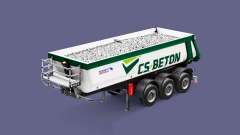 Semi-reboque basculante Schmitz Cargobull CS-CONCRETO para Euro Truck Simulator 2