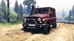 UAZ-315195 v2 turbo diesel.0 para Spin Tires