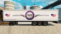 Pele American Truck Promoção para reboques para Euro Truck Simulator 2