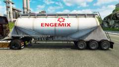 Pele Engemix cimento semi-reboque para Euro Truck Simulator 2