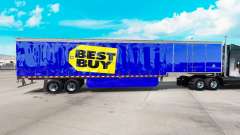Pele Best Buy em cortina semi-reboque para American Truck Simulator