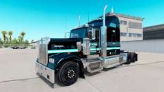 Pele Ervins de Transporte em caminhão Kenworth W900 para American Truck Simulator