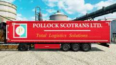 Pele Pollock Scotrans Ltd. na semi para Euro Truck Simulator 2