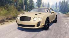 Bentley Continental Supersports para Spin Tires
