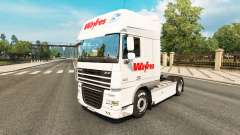 Weyres pele para caminhões DAF para Euro Truck Simulator 2