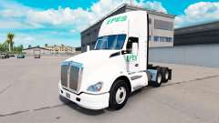 Скин Epes Transporte daycab на Kenworth T680 para American Truck Simulator
