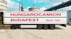 Pele Hungarocamion Budapeste, na semi para Euro Truck Simulator 2