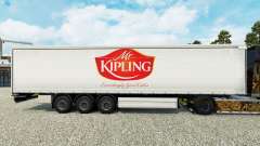 Pele Mr. Kipling em uma cortina semi-reboque para Euro Truck Simulator 2