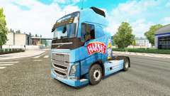 Harnas pele para a Volvo caminhões para Euro Truck Simulator 2