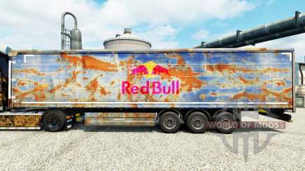 O Red Bull pele para reboques para Euro Truck Simulator 2