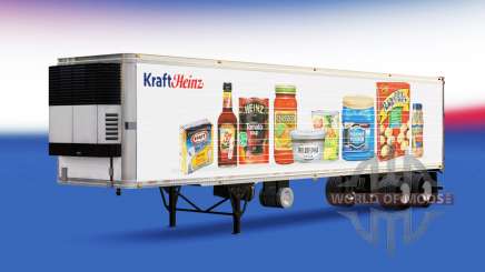 Pele Kraft Heinz no trailer para American Truck Simulator