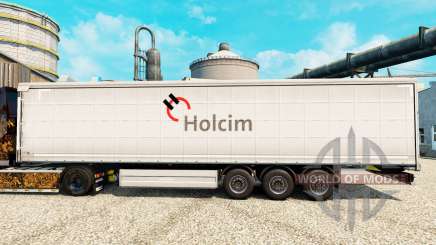 Holcim pele para reboques para Euro Truck Simulator 2