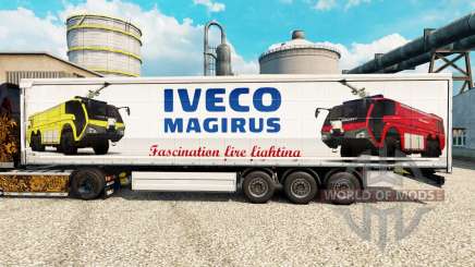 Pele Iveco Magirus para reboques para Euro Truck Simulator 2