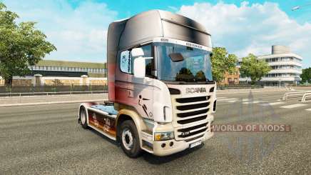 A pele da Copa do Mundo de 2014, no tractor Scania para Euro Truck Simulator 2