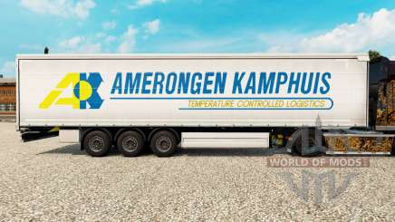 Pele Amerongen Kamphuis em uma cortina semi-reboque para Euro Truck Simulator 2