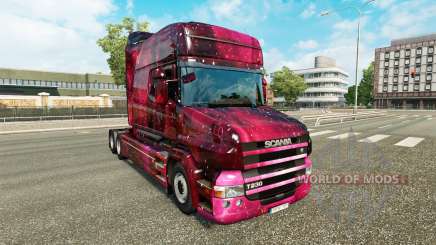 Weltall pele para caminhão Scania T para Euro Truck Simulator 2