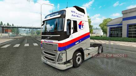 Malasian companhias Aéreas pele para a Volvo caminhões para Euro Truck Simulator 2