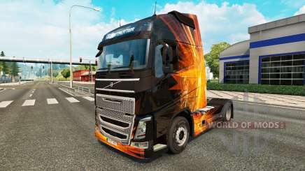 Cúbica Flare pele para a Volvo caminhões para Euro Truck Simulator 2