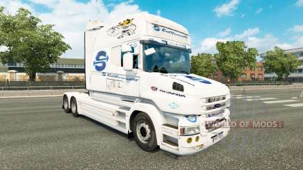 SovTransAuto pele para a Scania T caminhão para Euro Truck Simulator 2