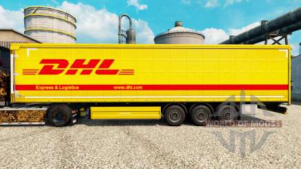 Pele DHL para reboques para Euro Truck Simulator 2