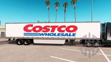 Pele Costco Wholesale estendida do trailer para American Truck Simulator