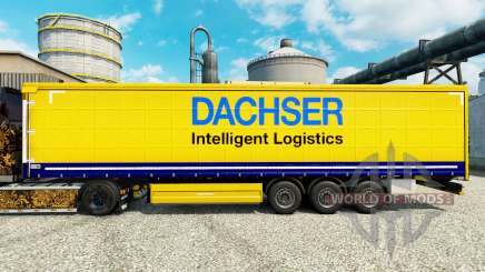 Dachser pele para engate de reboque para Euro Truck Simulator 2