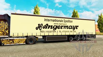 Cortina semi-reboque Vogelzang Angermayr para Euro Truck Simulator 2