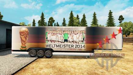 Semi-reboque-o frigorífico da Copa do Mundo de 2014 para Euro Truck Simulator 2