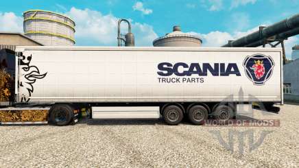 Pele Scania Truck Peças para semi-reboques para Euro Truck Simulator 2