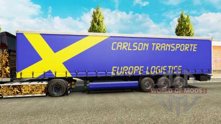 Carlson Transporte de pele para reboques para Euro Truck Simulator 2