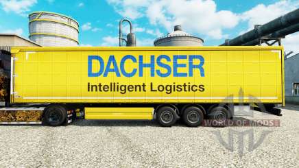 Dachser pele para engate de reboque para Euro Truck Simulator 2