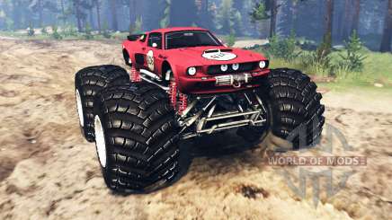 Ford Mustang Shelby GT500 [monster truck] para Spin Tires