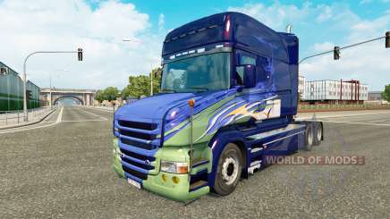 Para a pele do caminhão Scania T para Euro Truck Simulator 2