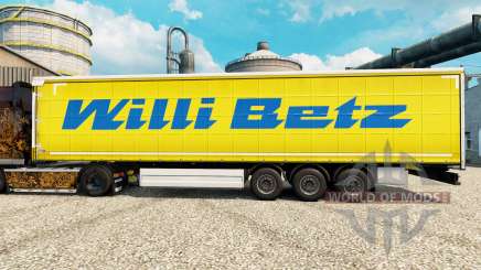 Willi Betz pele para reboques para Euro Truck Simulator 2