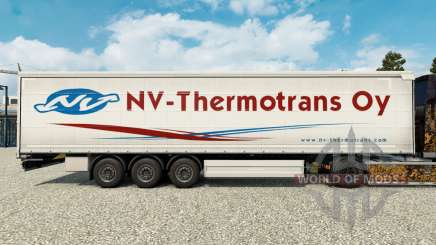 Pele NV-Thermotrans Oy em uma cortina semi-reboque para Euro Truck Simulator 2