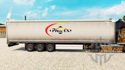 Pele Pall-Ex cortina semi-reboque para Euro Truck Simulator 2