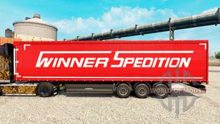 Vencedor Spedition pele para reboques para Euro Truck Simulator 2