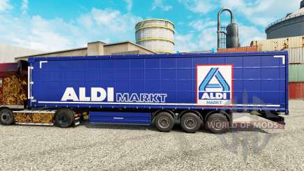 Pele Aldi Markt para semi-reboques para Euro Truck Simulator 2