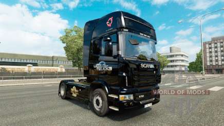 Pele Euro Truck Simulator caminhão Scania para Euro Truck Simulator 2