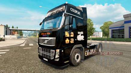 Coldplay pele para a Volvo caminhões para Euro Truck Simulator 2